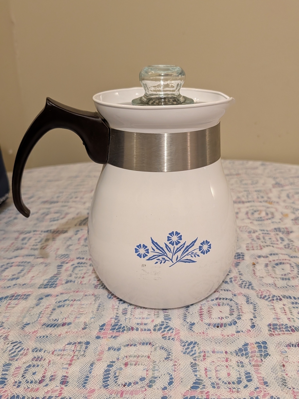 Corningware 6 Cup Percolator W All Parts - Picture 4 of 8